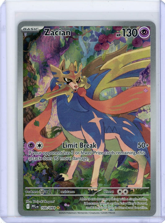 Zacian - 100/094 - ME02: Phantasmal Flames