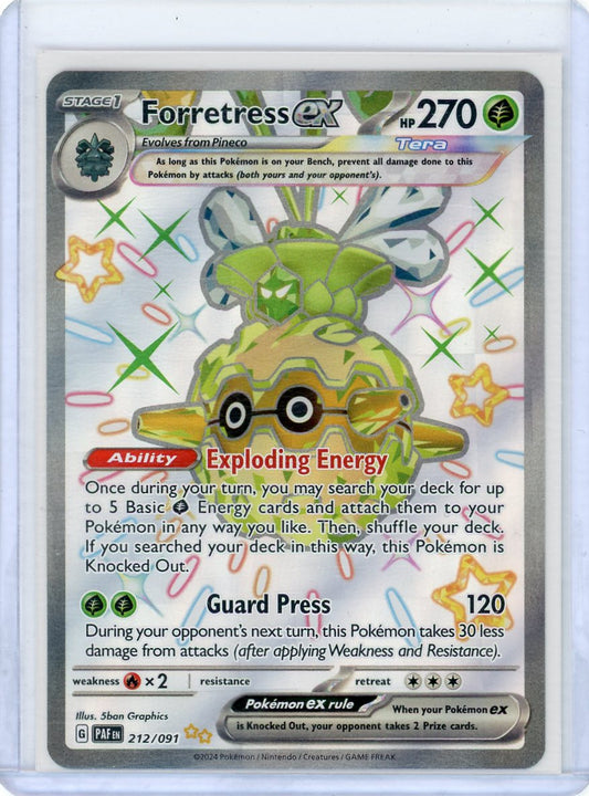 Forretress ex - 212/091 - SV: Paldean Fates