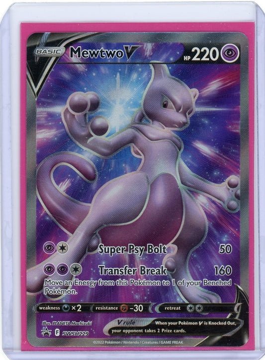 Mewtwo V - SWSH229 - SWSH: Sword & Shield Promo Cards