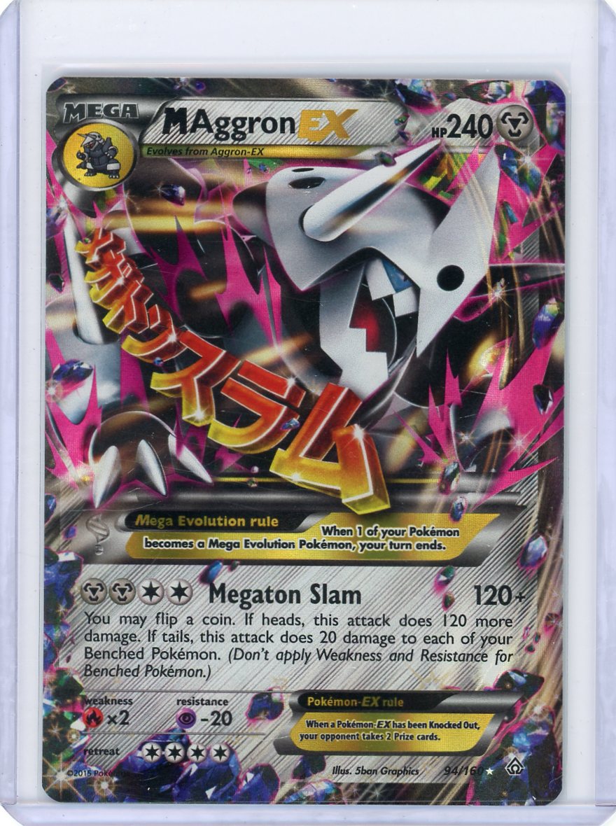 M Aggron EX - XY - Primal Clash [LP] 94/160