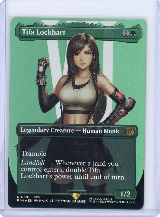 Tifa Lockhart (Borderless) - FINAL FANTASY