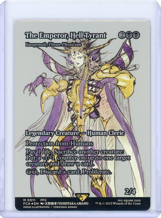 The Emperor, Hell Tyrant - Yawgmoth, Thran Physician (Showcase) - FINAL FANTASY: Through the Ages