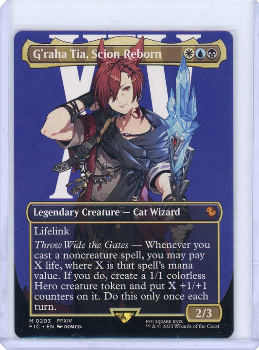 G'raha Tia, Scion Reborn (Borderless) - Commander: FINAL FANTASY