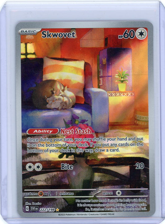 Skwovet - 222/198 - SV01: Scarlet & Violet Base Set