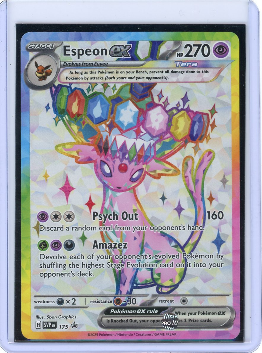 Espeon ex - 175 - SV: Scarlet & Violet Promo Cards
