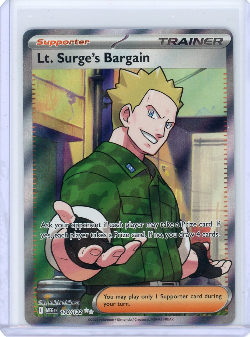 Lt. Surge's Bargain - 170/132 - ME01: Mega Evolution