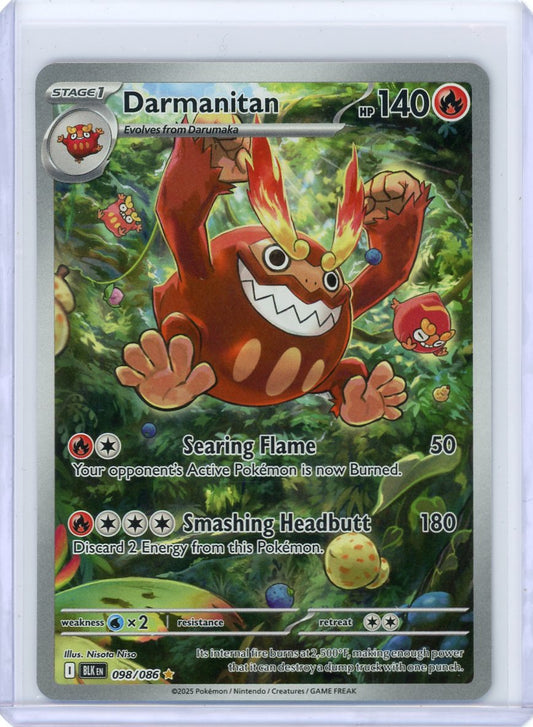Darmanitan - 098/086 - SV: Black Bolt
