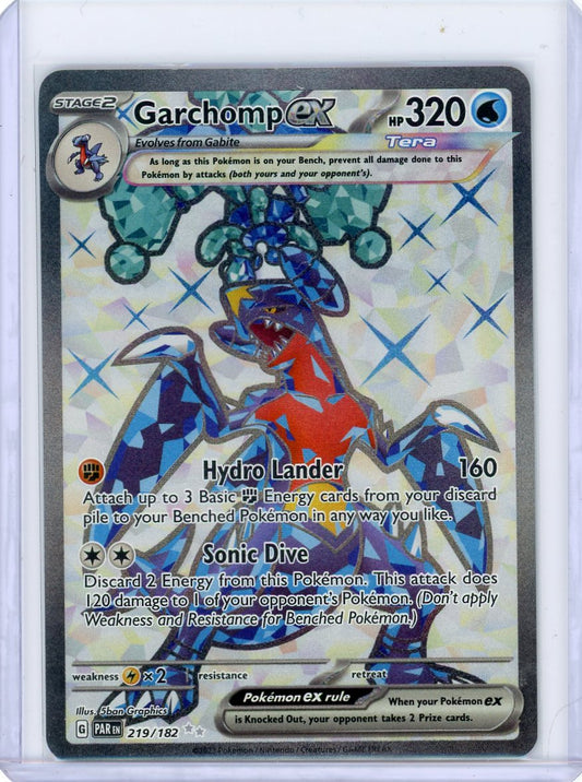 Garchomp ex - 219/182 - SV04: Paradox Rift