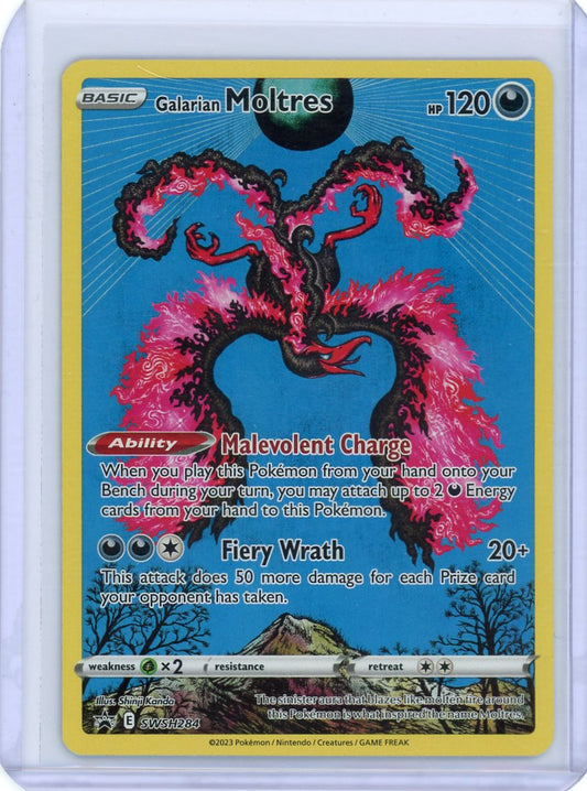 Galarian Moltres - SWSH284 - SWSH: Sword & Shield Promo Cards