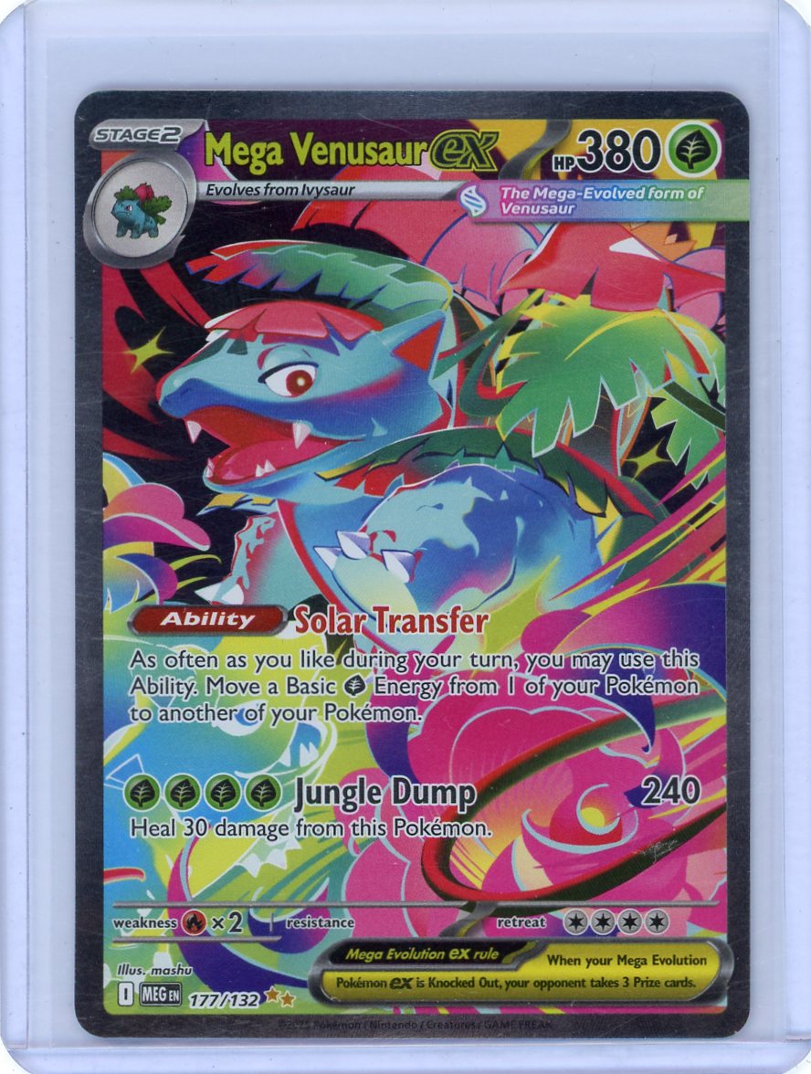 Mega Venusaur ex - 177/132 - ME01: Mega Evolution