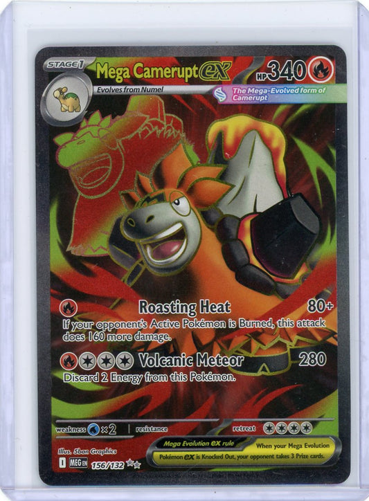 Mega Camerupt ex - 156/132 - ME01: Mega Evolution