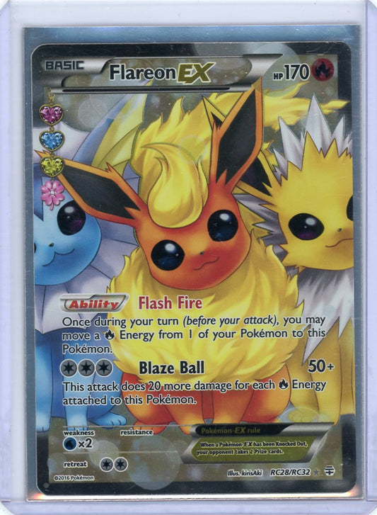 Flareon EX (Full Art) - Generations: Radiant Collection RC28