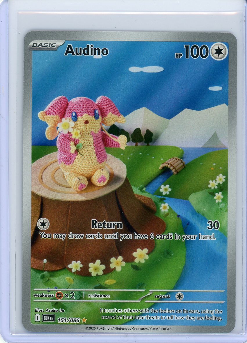 Audino - 151/086 - SV: Black Bolt