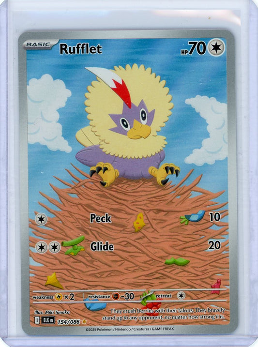 Rufflet - 154/086 - SV: Black Bolt
