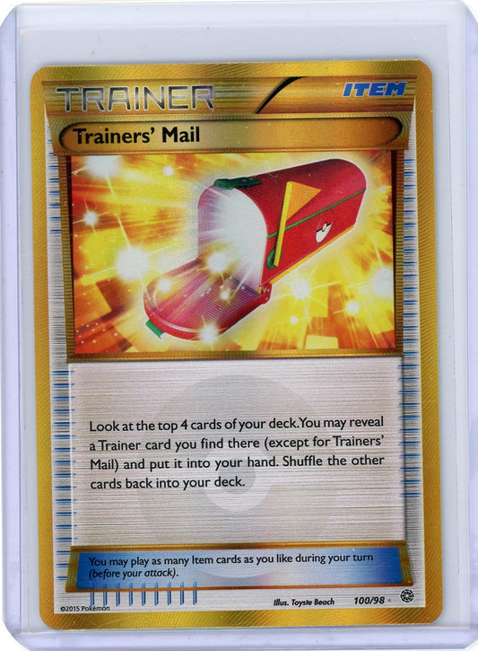 Trainers' Mail (Secret) - XY - Ancient Origins