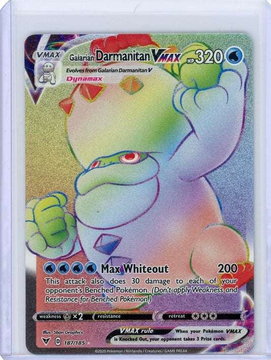 Galarian Darmanitan VMAX (Secret) - SWSH04: Vivid Voltage