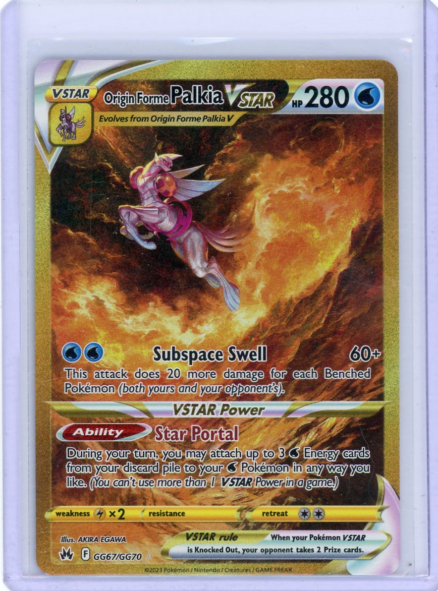 Origin Forme Palkia VSTAR (Secret) - Crown Zenith: Galarian Gallery