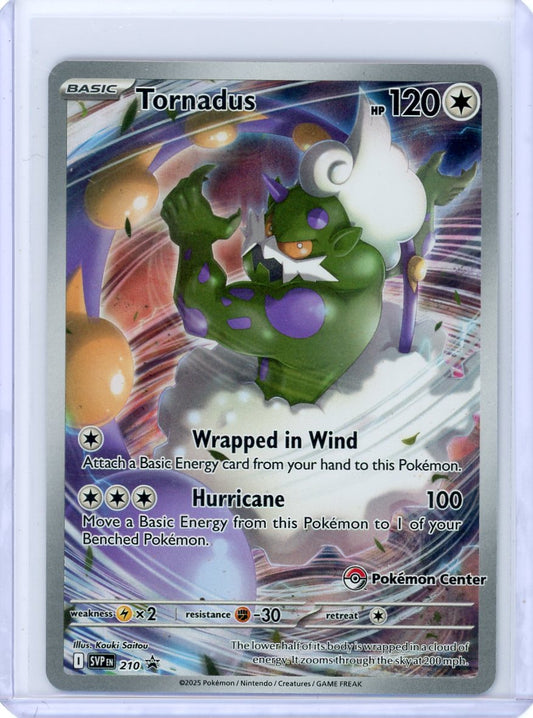 Tornadus - 210 (Pokemon Center Exclusive) - SV: Scarlet & Violet Promo Cards
