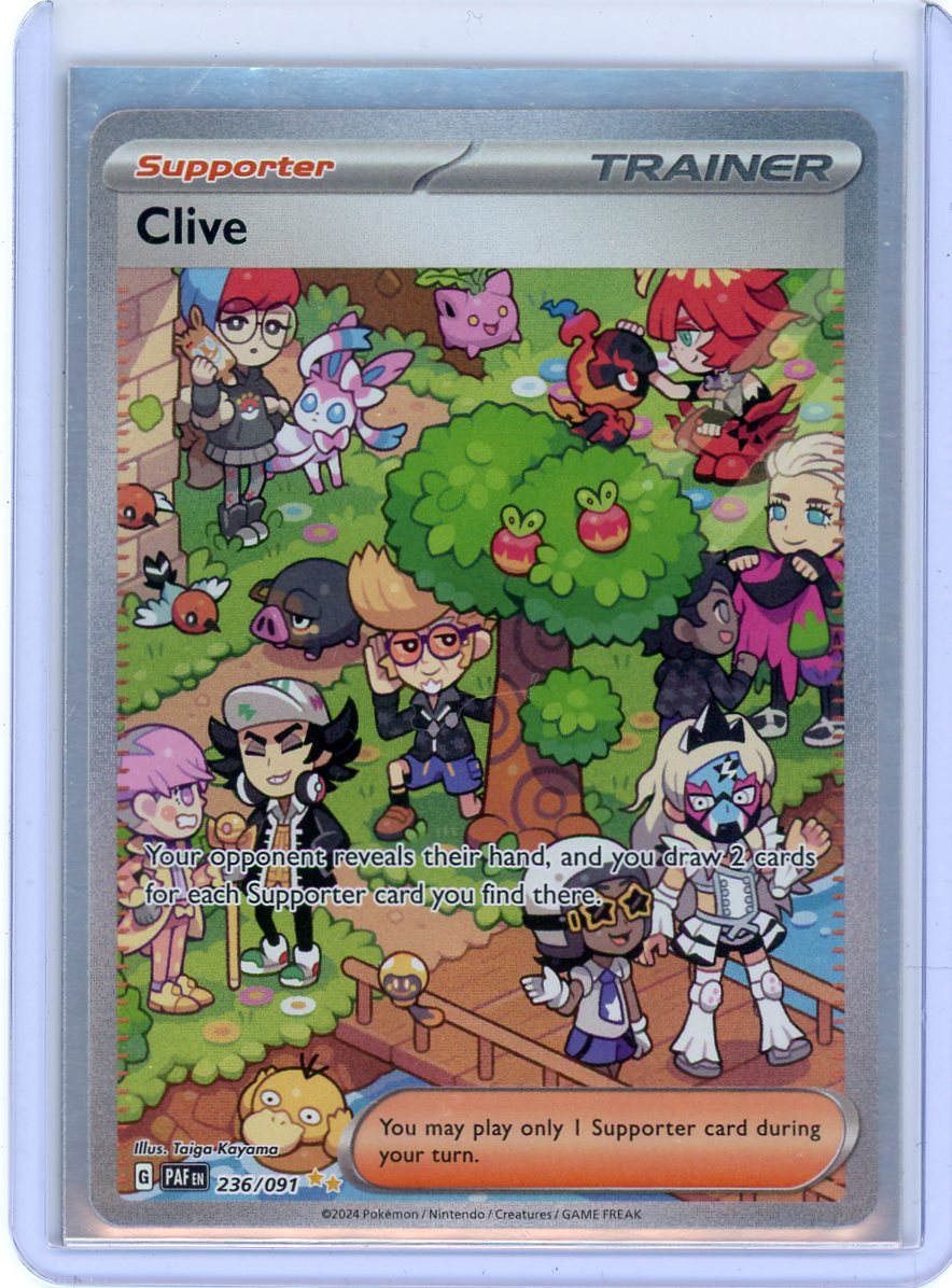 Clive - 236/091 - SV: Paldean Fates
