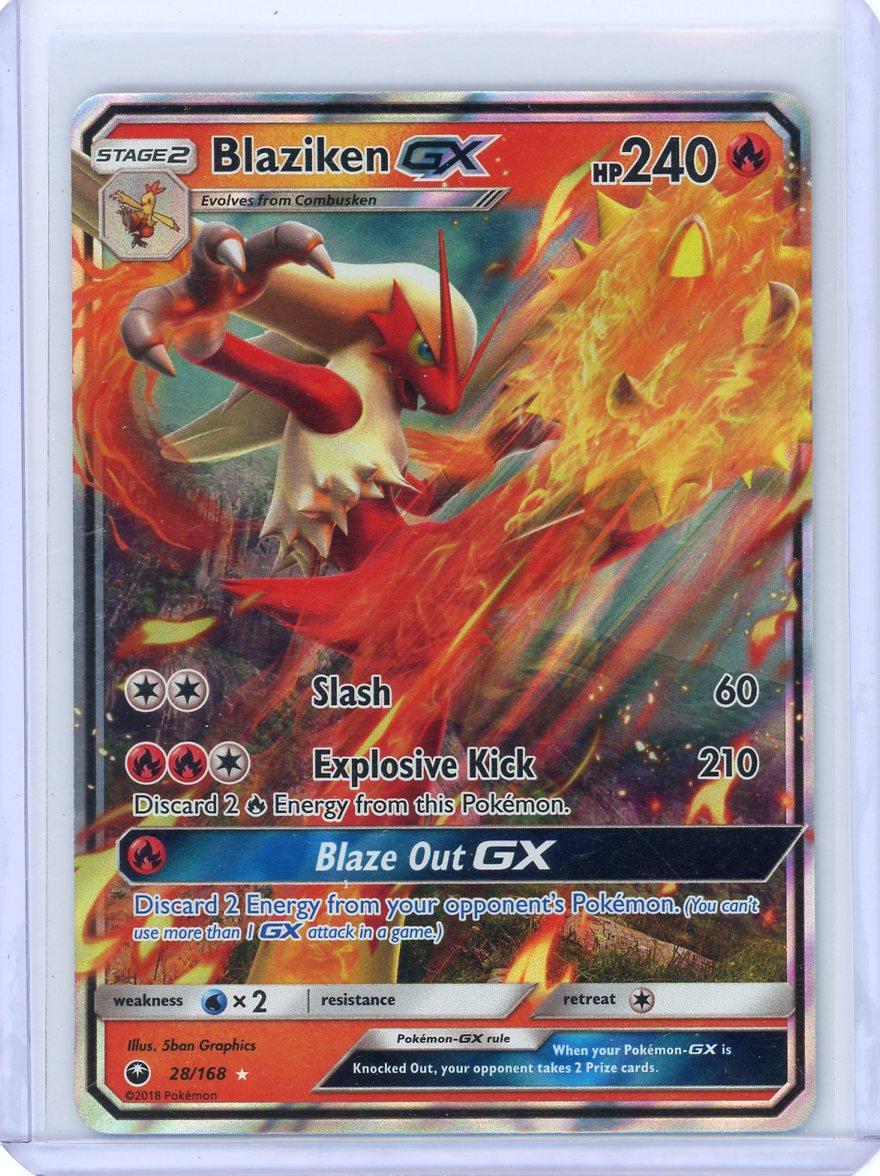 Blaziken GX - SM - Celestial Storm