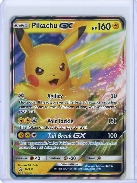Pikachu GX - SM232 - SM Promos