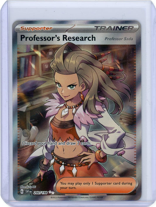 Professor's Research - 240/198 - SV01: Scarlet & Violet Base Set