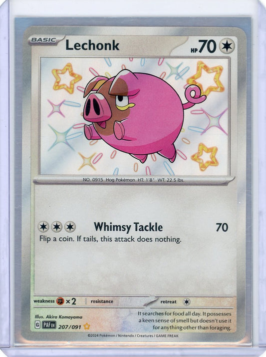 Lechonk - 207/091 - SV: Paldean Fates