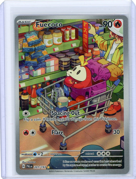 Fuecoco - 201/193 - SV02: Paldea Evolved