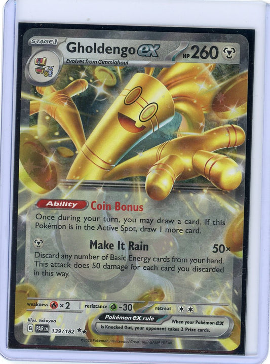 Gholdengo ex - 139/182 - SV04: Paradox Rift