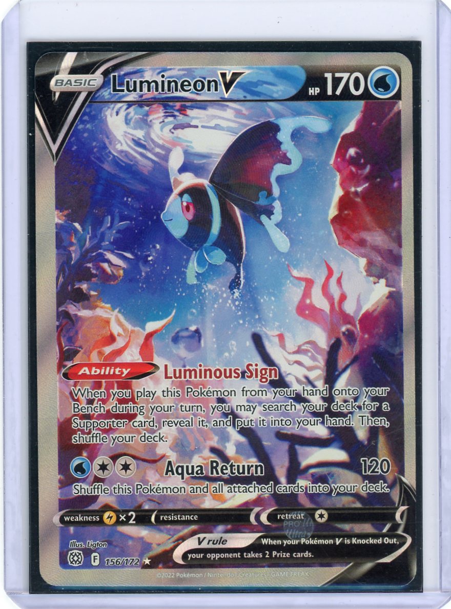 Lumineon V (Alternate Full Art) - SWSH09: Brilliant Stars