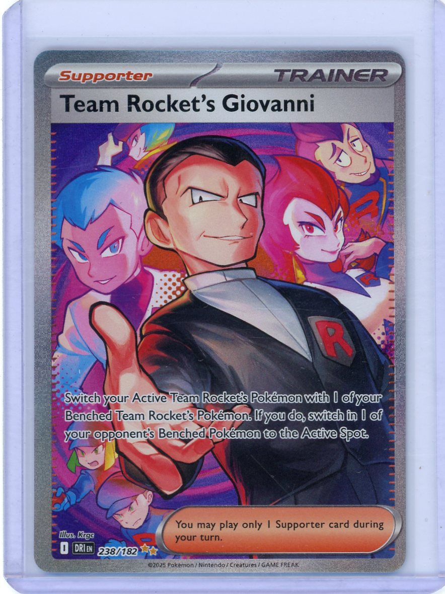 Team Rocket's Giovanni - 238/182 - SV10: Destined Rivals