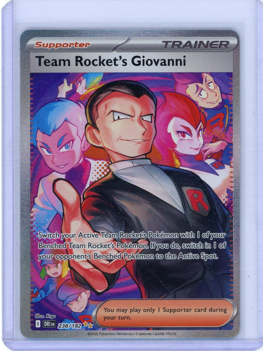 Team Rocket's Giovanni - 238/182 - SV10: Destined Rivals