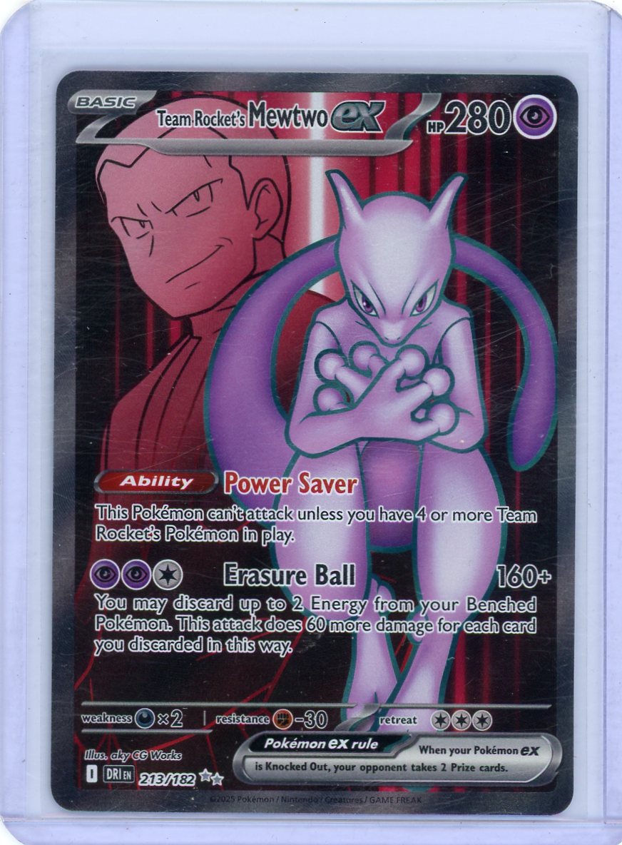 Team Rocket's Mewtwo ex - 213/182 - SV10: Destined Rivals