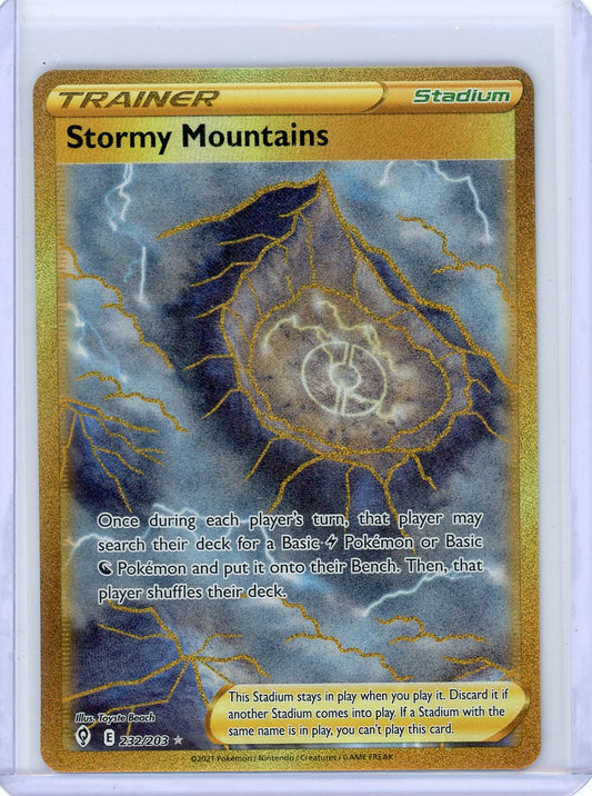 Stormy Mountains (Secret) - SWSH07: Evolving Skies