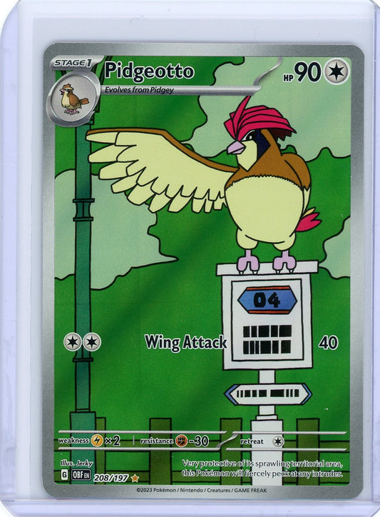 Pidgeotto - 208/197 - SV03: Obsidian Flames