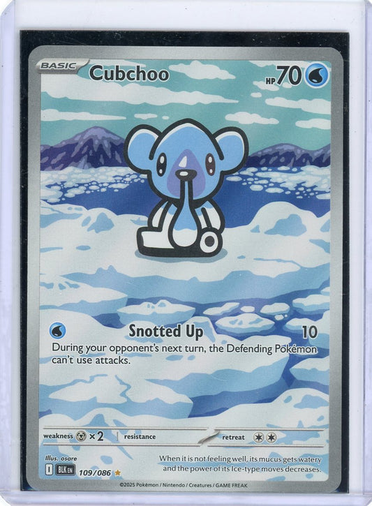 Cubchoo - 109/086 - SV: Black Bolt