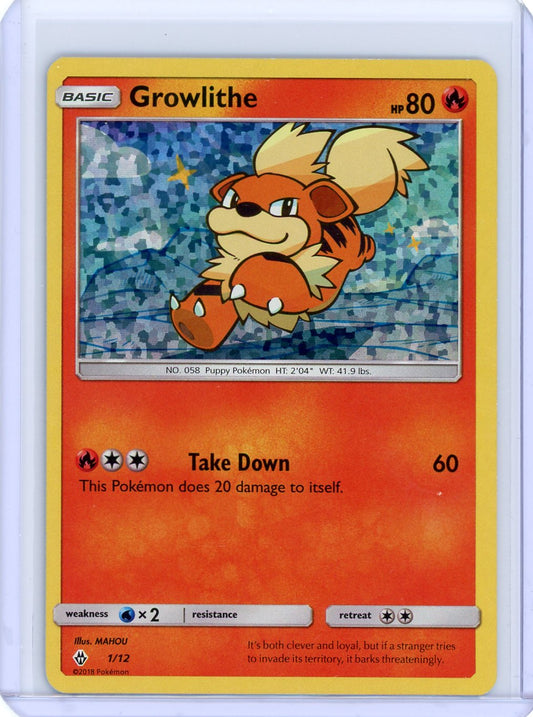 Growlithe - 1/12 - McDonald's Promos 2018