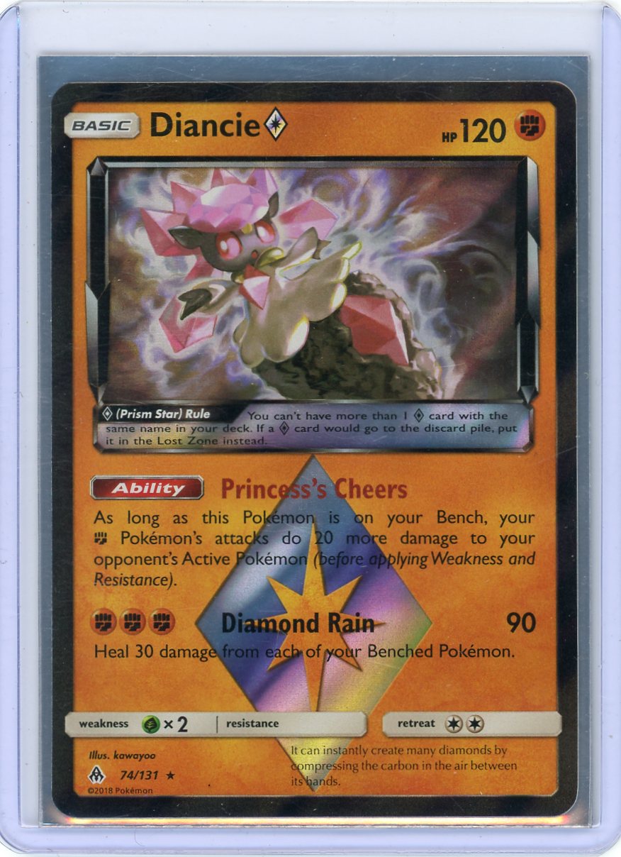 Diancie Prism Star - SM - Forbidden Light 74/131