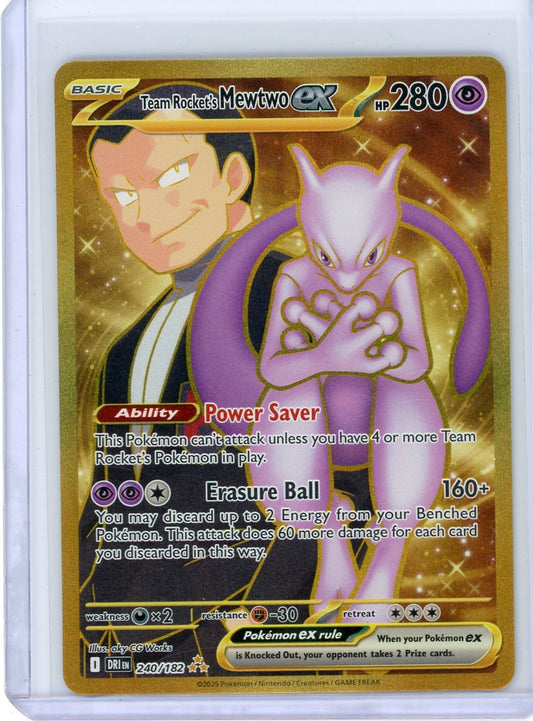 Team Rocket's Mewtwo ex - 240/182 - SV10: Destined Rivals