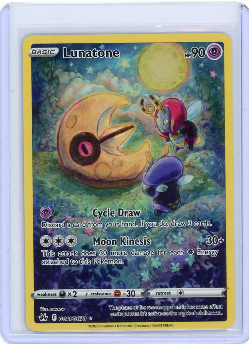 Lunatone - Crown Zenith: Galarian Gallery GG11/GG70