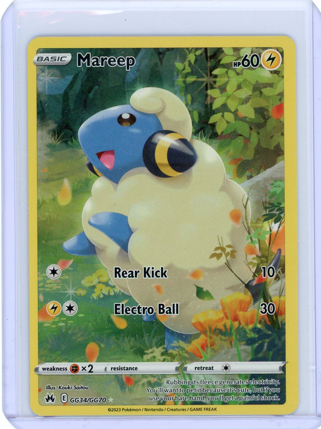 Mareep - Crown Zenith: Galarian Gallery - GG34/GG70