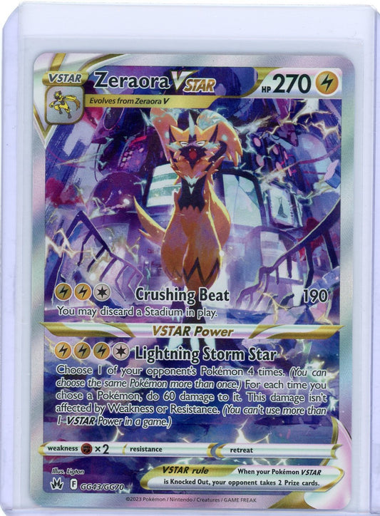 Zeraora VSTAR - Crown Zenith: Galarian Gallery - GG43/GG70