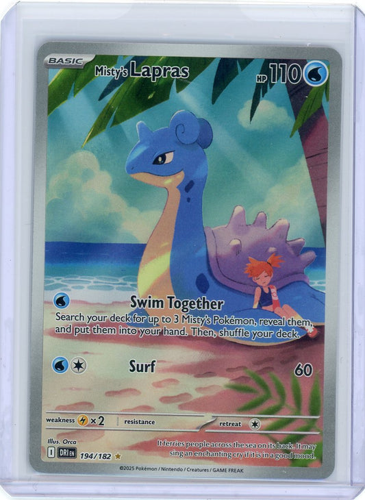 Misty's Lapras - 194/182 - SV10: Destined Rivals