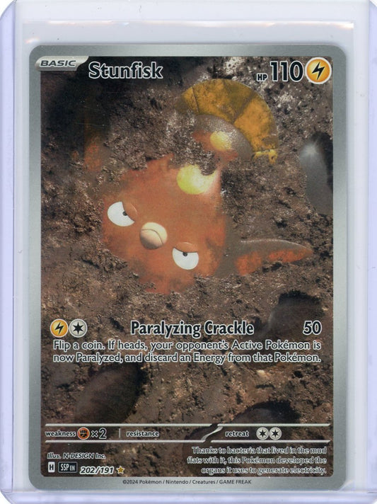 Stunfisk - 202/191 - SV08: Surging Sparks