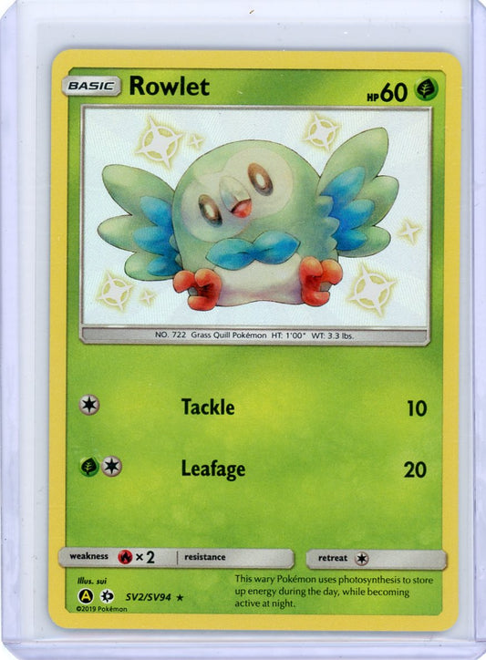 Rowlet - Hidden Fates: Shiny Vault