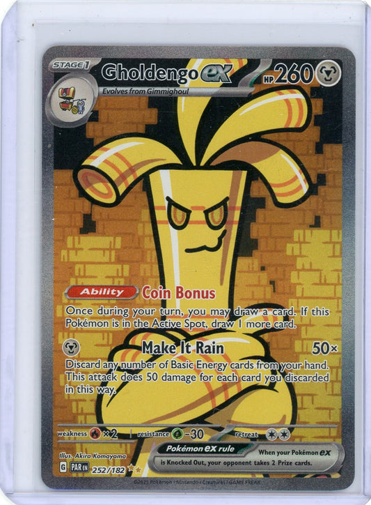 Gholdengo ex - 252/182 - SV04: Paradox Rift