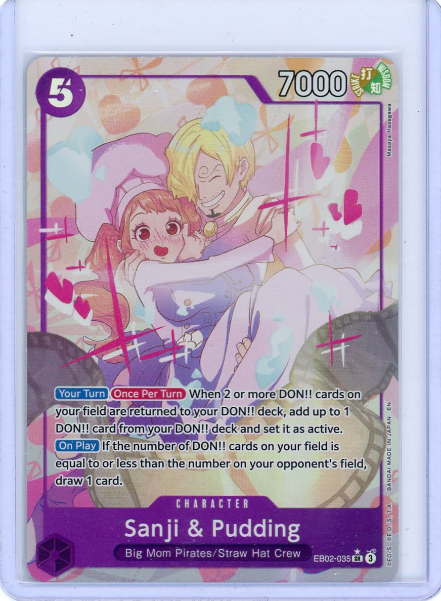 Sanji & Pudding (Alternate Art) - Extra Booster: Anime 25th Collection