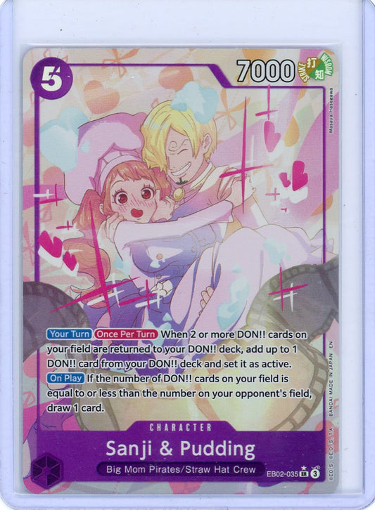 Sanji & Pudding (Alternate Art) - Extra Booster: Anime 25th Collection