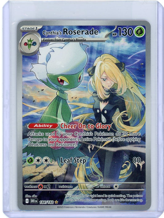Cynthia's Roserade - 184/182 - SV10: Destined Rivals