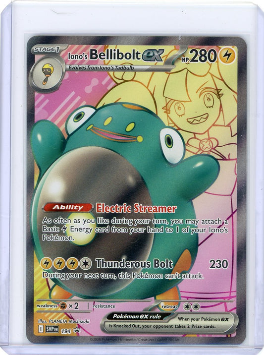 Iono's Bellibolt ex - 194 - SV: Scarlet & Violet Promo Cards
